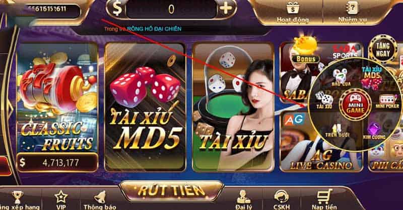 Thiên đường giải trí hấp dẫn tại MInigame