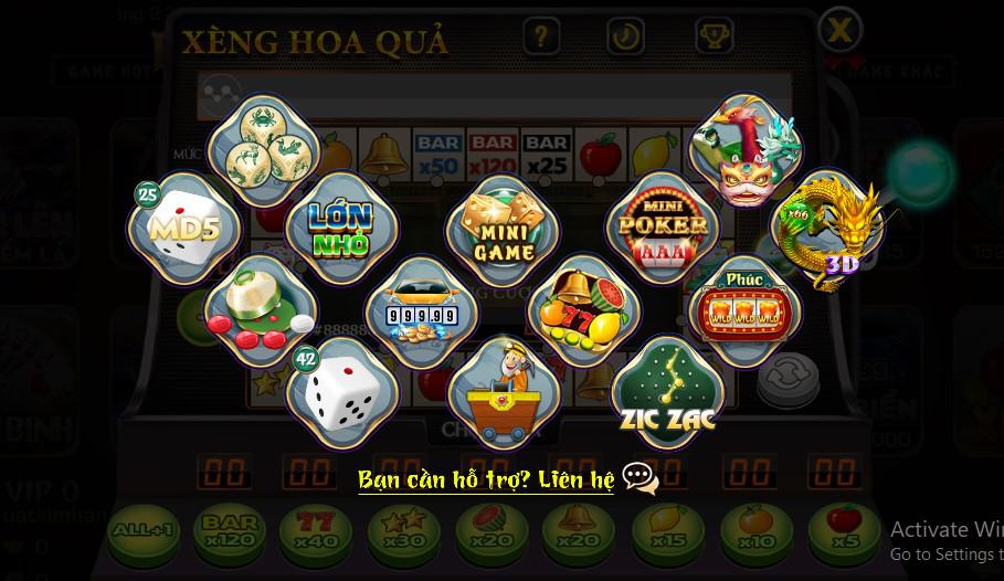 Xèng hoa quả, mini game đơn giản mà thú vị tại TDTC